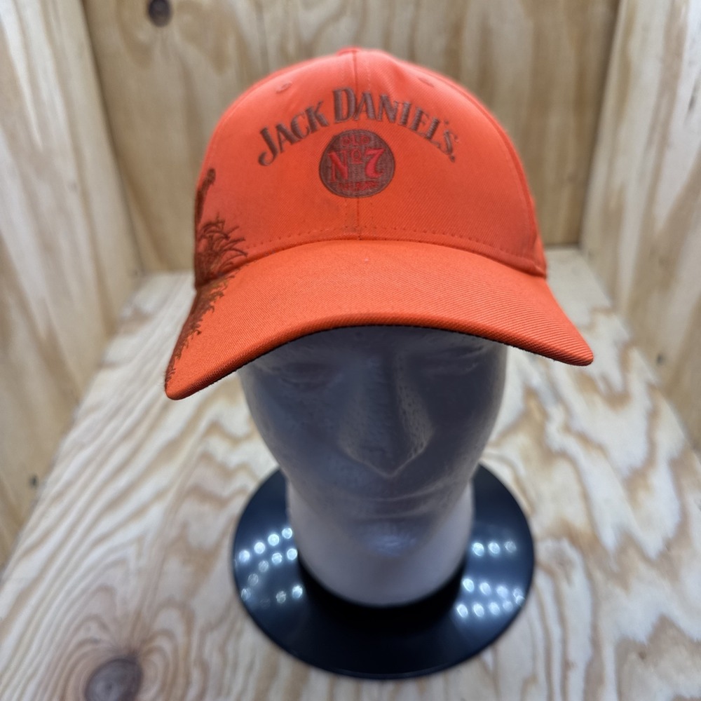 Jack Daniel's x Dri Duck Orange Hat Pheasant Embroidery Adjustable‎ Cap
